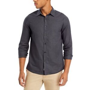 The Men’s Store Bloomingdale’s Grey Cotton Button Down Shirt